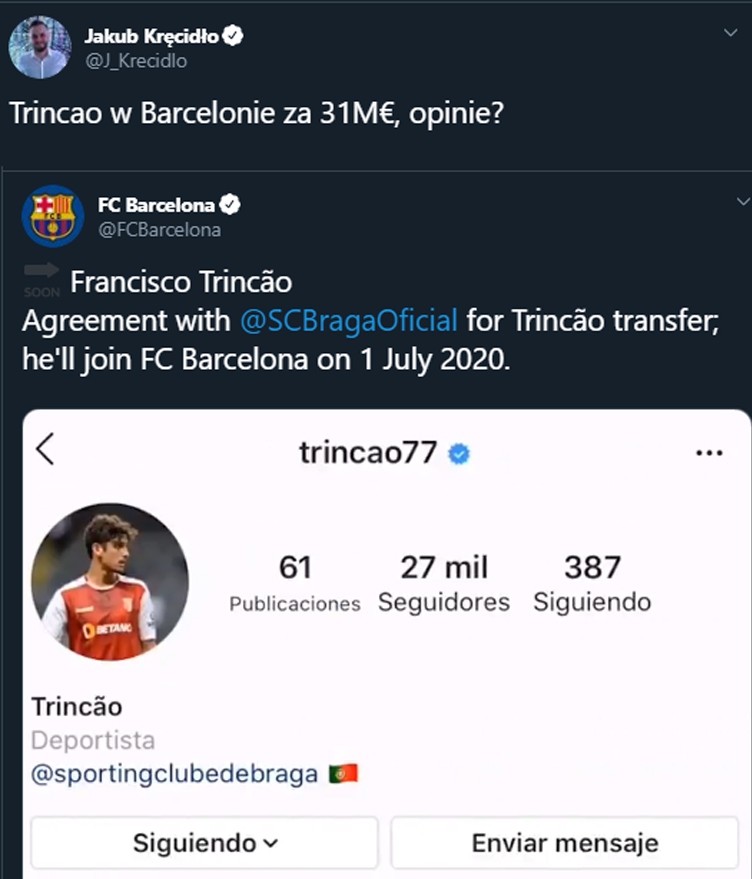 OFICJALNIE! Barca kupuje młody talent za 31 mln euro!